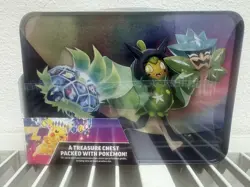 Brand New Sealed Pokemon Surging Sparks 2024 Fall Collectors Chest Tin Lunchbox - Image 2