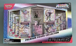 Pokemon TCG Prismatic Evolutions Premium Figure Collection Sealed New - Image 1