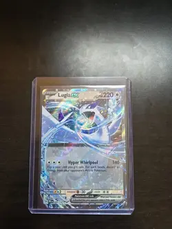 Pokemon TCG Lugia EX 082/131 Prismatic Evolutions Double Rare NM - Image 1