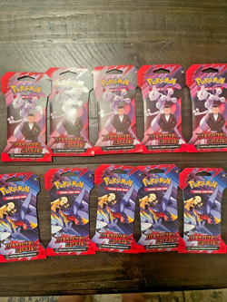 Pokemon TCG Destined Rivals Sleeved Booster Pack Lot of 10 New/Sealed - Image 2