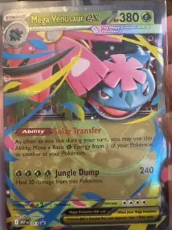 Mega Venusaur Ex Holo Mega Evolution Black Star Promo 013 Pokemon TCG - Image 1