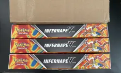 (Lot Of 3) Pokemon TCG Infernape V Box NEW Factory Sealed - Image 2