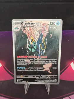 Clawitzer 141/132 Pokemon TCG Mega Evolutions Base Set Illustration Rare NM - Image 1
