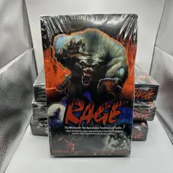 Rage The Werewolf: The Apocalypse -Unlimited Booster Boxes (4) - Factory Sealed - Image 2