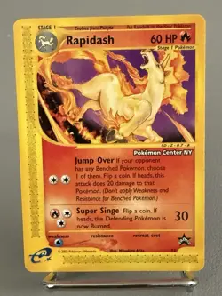 Pokemon TCG Rapidash (Pokemon Center NY)Black Star Promo Card #51 - Image 1
