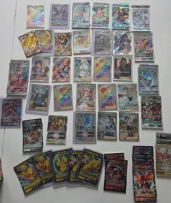 Large Pokemon Ultra Rare Lot! 59 Cards! Great Variety, full art, rainbow, GX +++ - Image 1