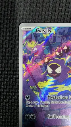 Pokemon TCG Gastly Illustration Rare Holo Card 177/162 Temporal Forces - Image 2