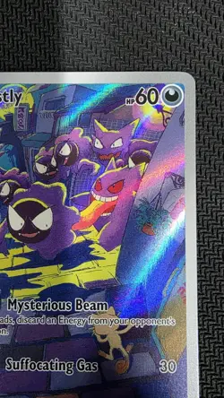 Pokemon TCG Gastly Illustration Rare Holo Card 177/162 Temporal Forces - Image 3