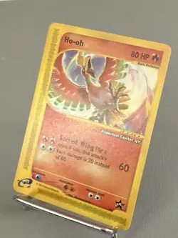 Ho-Oh # 52 WOTC Black Star PROMO "Pokemon Center NY" Stamped Card E- Reader NM - Image 4