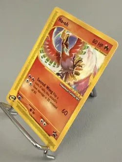 Ho-Oh # 52 WOTC Black Star PROMO "Pokemon Center NY" Stamped Card E- Reader NM - Image 5