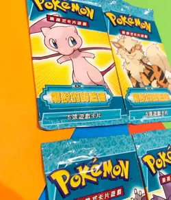 4 EX Legend Maker Art Set Pokemon Card Sealed Booster Pack Genuine Mew Arcanine - Image 2