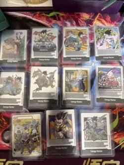Dragon Ball Super Card Game Fusion World Sb-02 Manga Energy Markers lots of 11 - Image 1