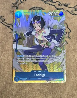 One Piece Card Game Tashigi (Alternate Art) OP06-050 Rare NM English - Image 1