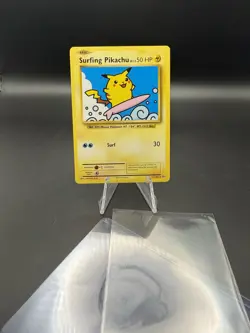 Pokemon TCG XY Evolutions Surfing Pikachu 111/108 Rare Non Holo Card - Image 3