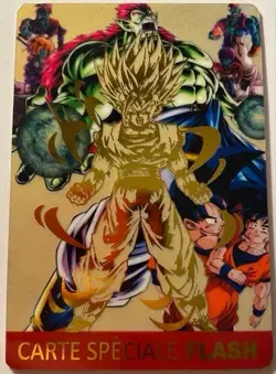 Carte Dragon Ball Z Carddass Hondan Speciale Flash DBZ Super Battle Card Prism 4 - Image 1