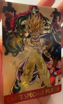 Carte Dragon Ball Z Carddass Hondan Speciale Flash DBZ Super Battle Card Prism 4 - Image 2