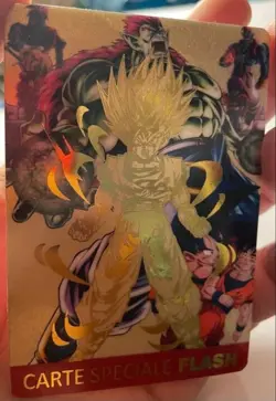 Carte Dragon Ball Z Carddass Hondan Speciale Flash DBZ Super Battle Card Prism 4 - Image 3