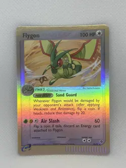 Flygon 4/97 Reverse Holo Rare EX Dragon Pokemon Card Vintage 2003 NM-MINT CLEAN! - Image 1