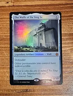 The Walls Of Ba Sing Se Magic The Gathering Prerelease Foil - Image 1