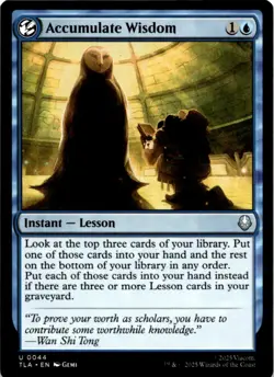 Accumulate Wisdom U Avatar: The Last Airbender 44 NM - Image 1