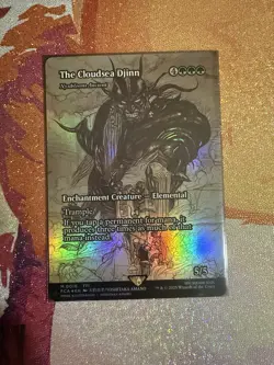 The Cloudsea Djinn - Nyxbloom Ancient (Showcase) FCA Foil MTG final fantasy - Image 1