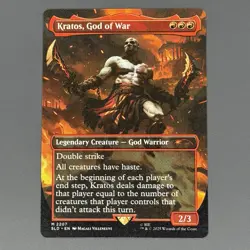 Kratos, God of War NM #2207 Regular MTG Secret Lair x God of War: Greek NM - Image 2