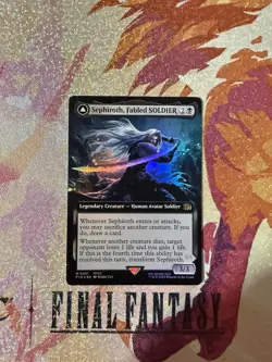Sephiroth, Fabled SOLDIER (Extended Art) Final Fantasy Foil - Image 2