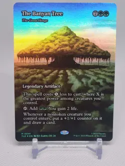MTG The Banyan Tree The Great Henge Borderless Foil Avatar The Last Airbender 41 - Image 1