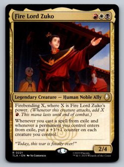 Fire Lord Zuko R 0221 Avatar: The Last Airbender - Image 1