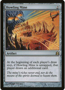 Howling Mine Commander - MTG Magic the Gathering - Artifact - NM - Image 1