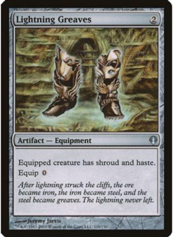 Lightning Greaves Archenemy - MTG Magic the Gathering - Artifact - NM - Image 1