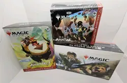 Avatar The Last Airbender Collector Box + Jumpstart Boosters Box + Commander Box - Image 1