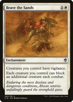 Brave the Sands Commander 2016 MP MTG - Image 1
