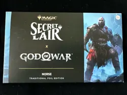 Secret Lair x God of War: Norse Foil Edition Playstation Superdrop MTG Sealed - Image 1