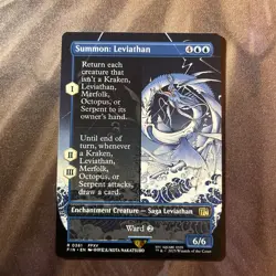 MTG / Summon: Leviathan/ Borderless / Nm & Never Played - Image 1