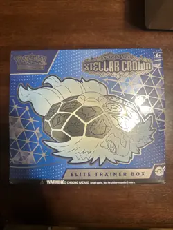 Pokemon TCG: Stellar Crown Elite Trainer Box ETB SEALED - Image 1