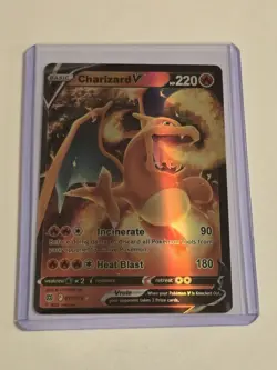 Charizard V Rare Holo V #17 Pokemon Brilliant Stars - 2022 Sword & Shield - Image 1