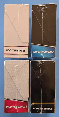 Pokemon 151 Black Bolt White Flare Mega Evolutions 4 Booster Bundle Box - Image 2