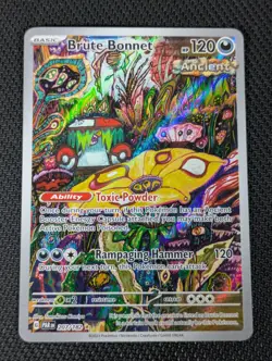 Brute Bonnet Pokemon Paradox Rift 207/182 Illustration Rare - Image 1