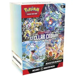 Pokemon TCG: Scarlet & Violet - Stellar Crown Booster Bundle - 6 Packs NEW - Image 1