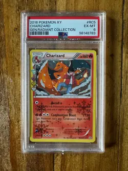 POKEMON TCG - XY RADIANT COLLECTION - CHARIZARD HOLO RC5/RC32 - PSA 6 - Image 1