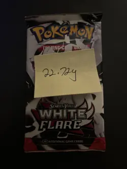 Very Heavy! 22.72g Pokemon TCG SV10.5 White Flare Booster Pack Sealed! - Image 5