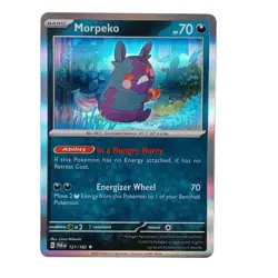Morpeko 121/182 Holo Rare Paradox Rift Pokemon TCG Scarlet & Violet NM - Image 1