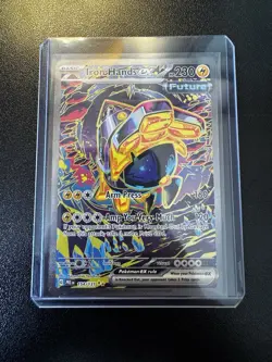 Iron Hands Ex 154/131 Prismatic Evolutions Special Illustration Rare Pokemon TCG - Image 1
