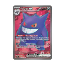 Pokemon SV05: Temporal Forces Gengar ex - 193/162 (UR) #193/162 (Holo) NM - Image 1