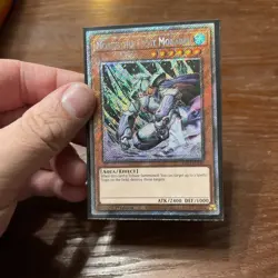 Yu-Gi-Oh! Mobius the Frost Monarch RA03-EN142 Platinum Secret Rare 1st Edition - Image 1