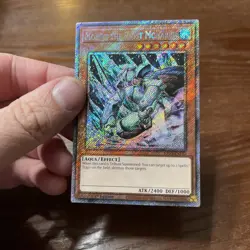 Yu-Gi-Oh! Mobius the Frost Monarch RA03-EN142 Platinum Secret Rare 1st Edition - Image 2