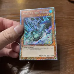 Yu-Gi-Oh! Mobius the Frost Monarch RA03-EN142 Platinum Secret Rare 1st Edition - Image 5