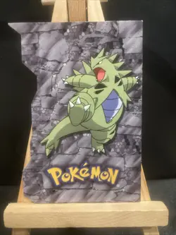 Tyranitar 18 OF 18 - Johto League Champions Die cut - TOPPS POKEMON CARD - NM/LP - Image 1