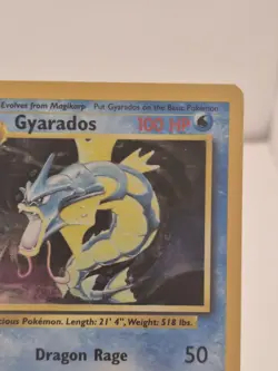 Pokemon TCG Gyarados Holo Rare Card 006/102 Base Set 1999 Unlimited - Image 2